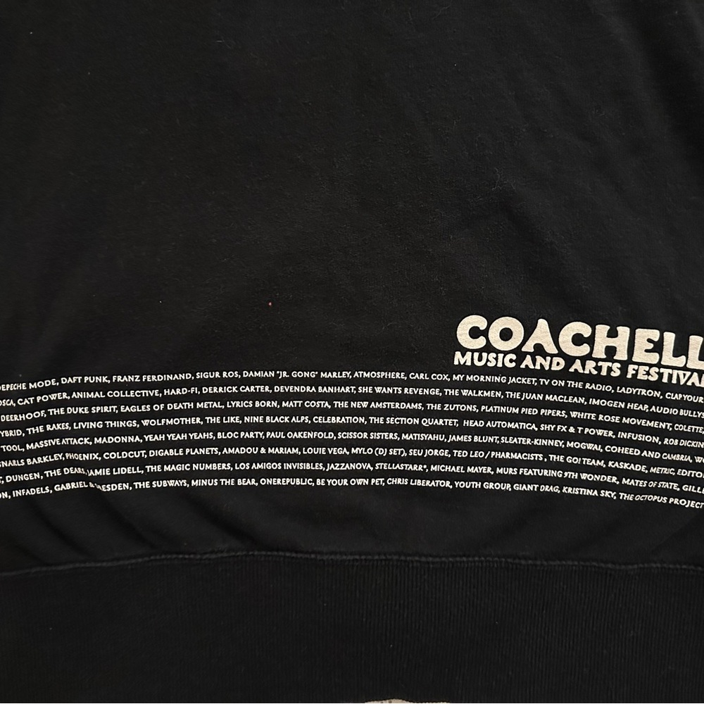 Black Hoodie with Floral Design - Picture 6 of 6